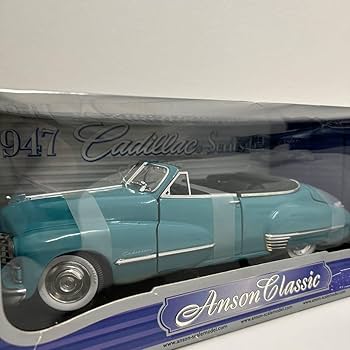 Amazon | Anson Classic 1/18 Cadillac Series 62 1947 アンソン